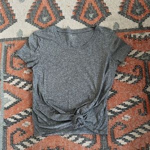 Madewell 100% Cotton Gray Tee